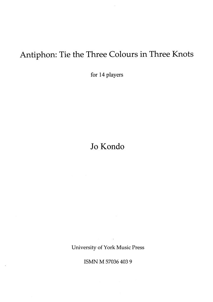 Tie the Three Colours in Three Knots